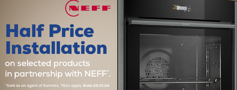 Neff half price installation